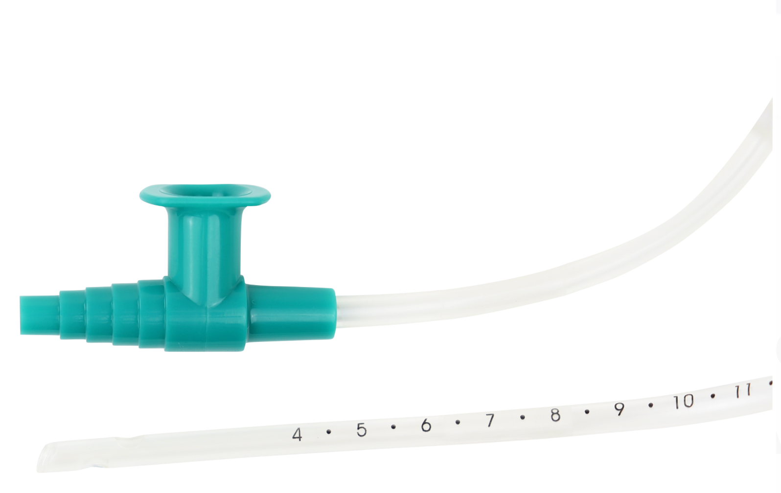 Dynarex single packaged soft suction catheter.
