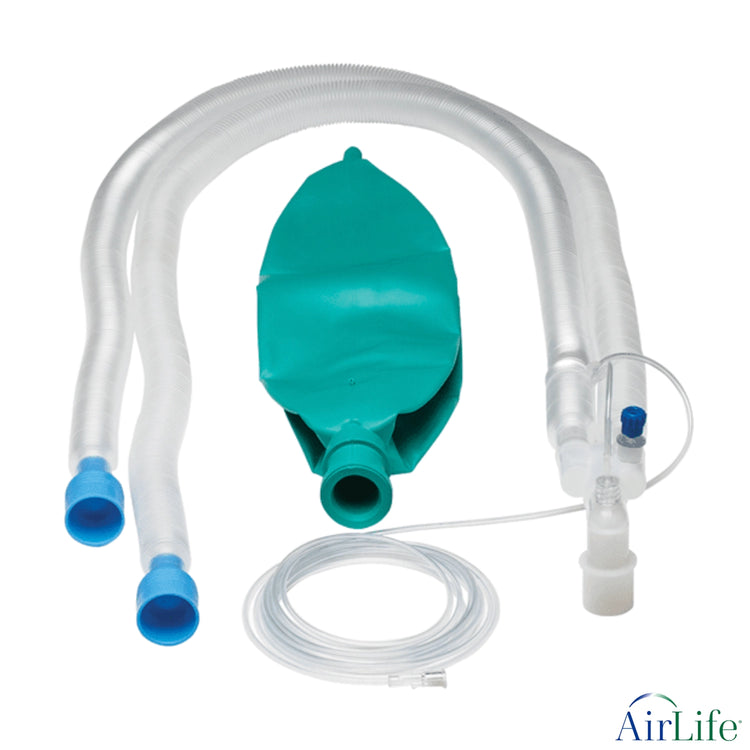 Airlife Dual Limb Pediatric Anesthesia Circuit with 1L Breather, 20/Case