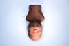 Light Skin (Hand-Painted) newborn airway management task trainer with replaceable modular components for neonatal intubation, BVM, and NRP training