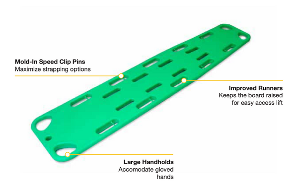 Deluxe Long Spine Board for Extrication