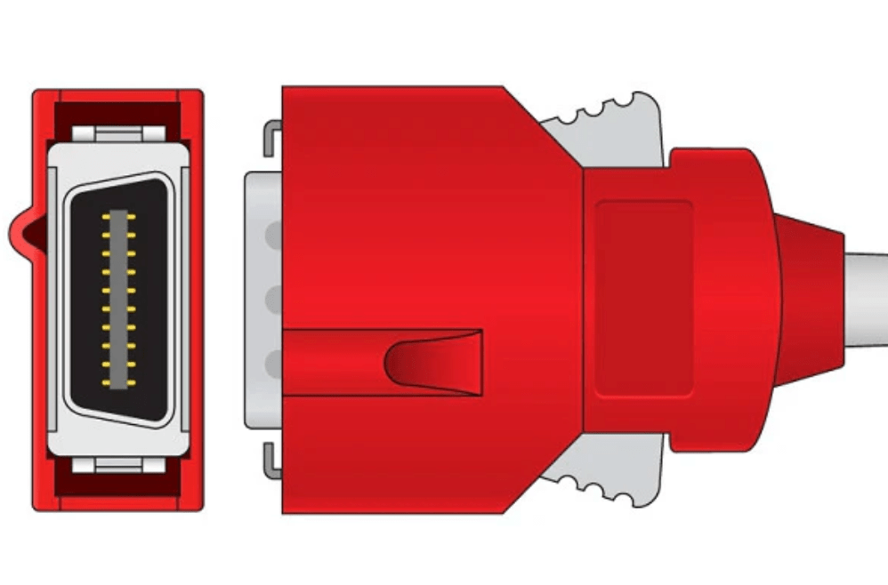 Masimo 20-Pin Red DCI-dc3, Adult Reusable Direct Connect Sensor, 3 ft., (>30 kg) PN: 2053