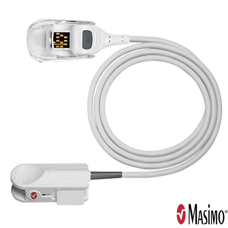 Masimo RD SET SpO2 sensor for adult (>30 kg) patients. Masimo 4050 | Stryker/Physio 11996-000456. Zoll 8000-001814. Authentic Masimo OEM.