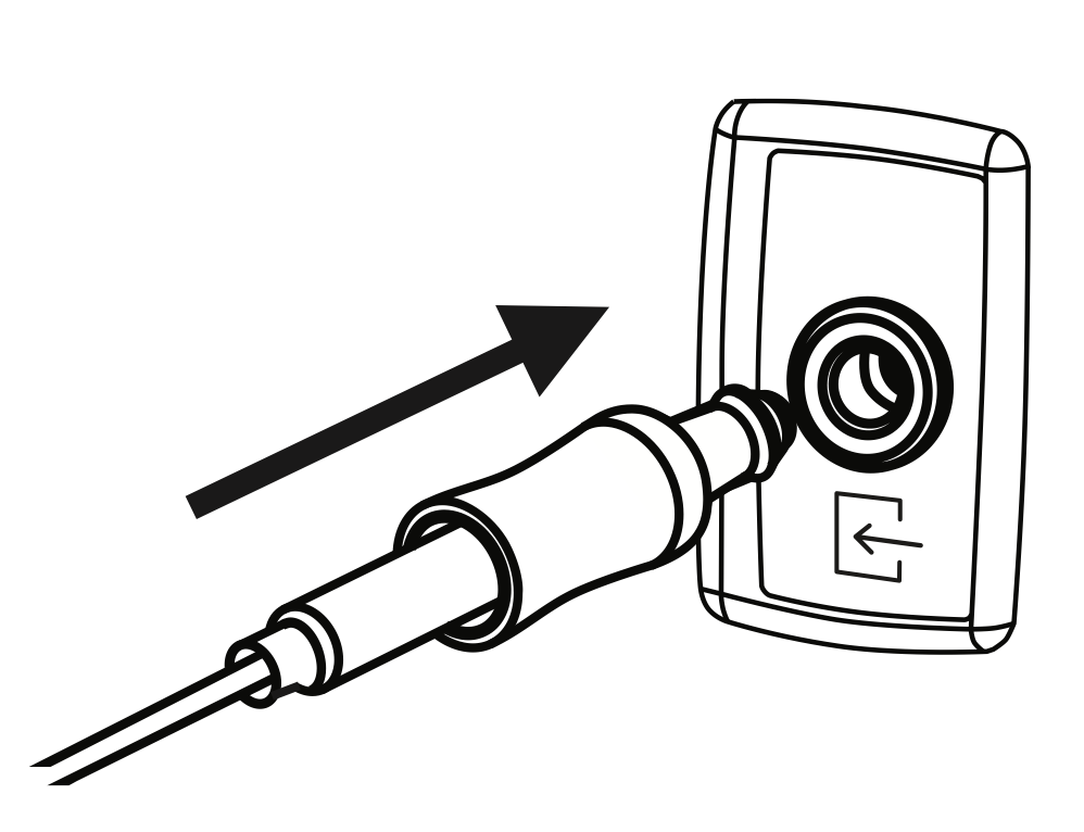 Diagram of how to connect a Masimo Normoline 3800 to an EtCO2 module on surgical monitors