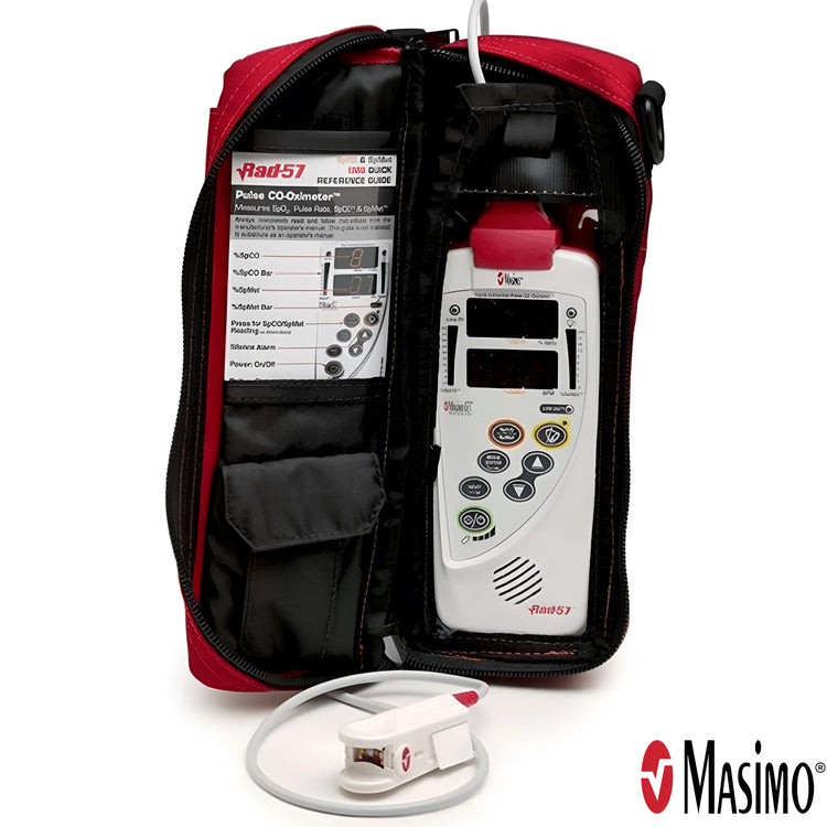 Masimo Rad-57 Case, Red for EMS use. Masimo PN 2208