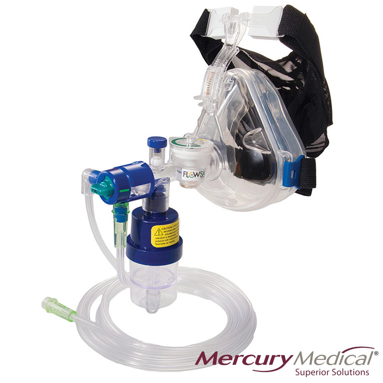 Flow-Safe II EZ®, Child Deluxe Mask with Ports and EZflow MAX® Nebulizer