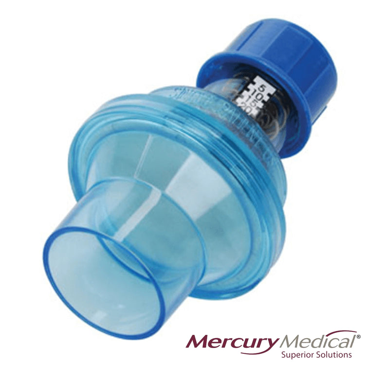 PEEP Valve with Integrated Viral/Bacterial Filter, 12/Box