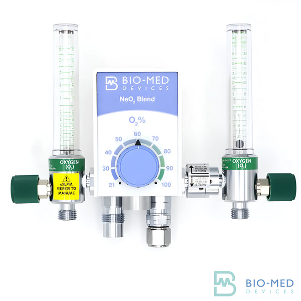 Bio-Med Devices Neo2 High-Flow Air/Oxygen Blender, 2003FF
