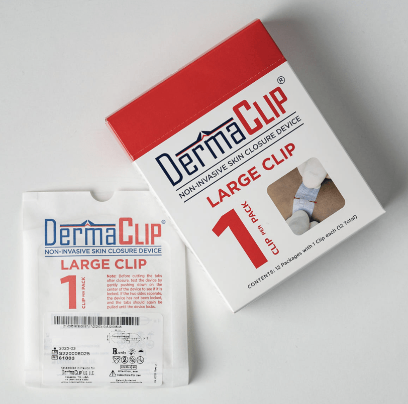 DermaClip Large 1-Clip, Pull Close