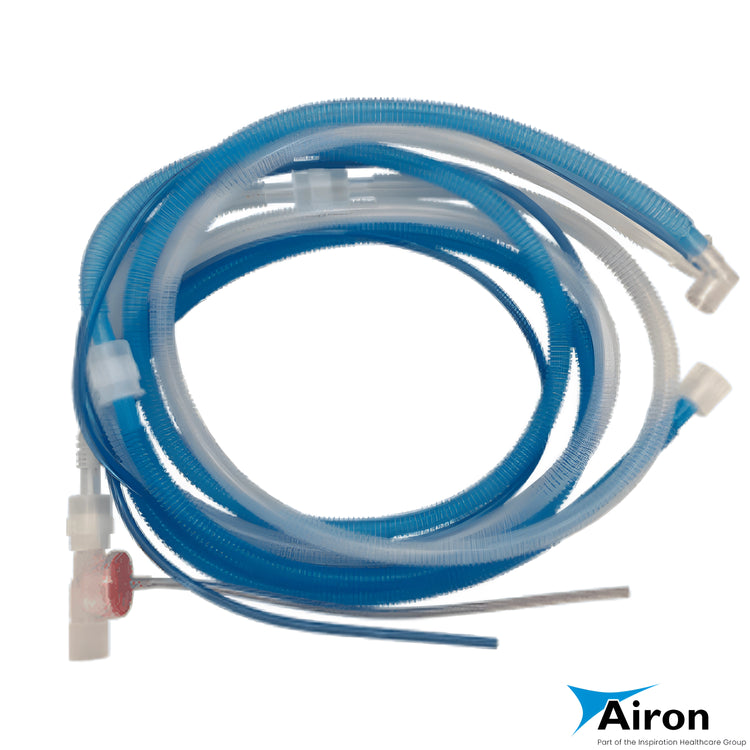 pNeuton Neonatal / Infant patient circuit, Disposable, Single Patient Use, 10 mm ID, 8 ft long - Pacific Biomedical