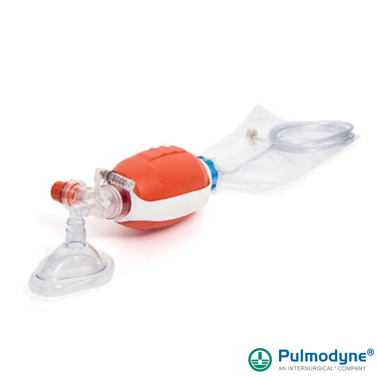 VT Select BVM with Manometer, PEEP Valve, Filter - Adult Mask