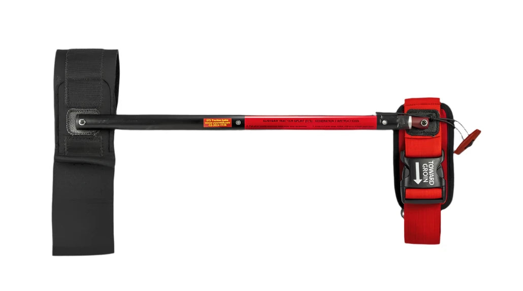 Front view of Slishman Traction Splint STS Gen2 on a white background