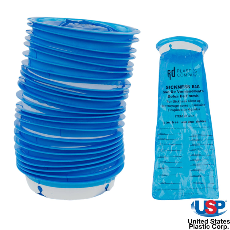 Blue Emesis Bags