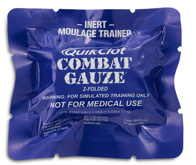 Blue Training Combat Gauze Pack