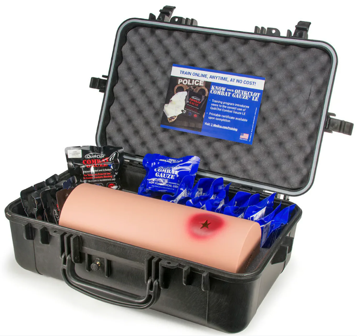 Trauma training supplies for EMS