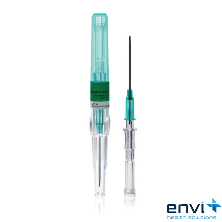 18g x 1 Inch IV Catheter, 50/Box 