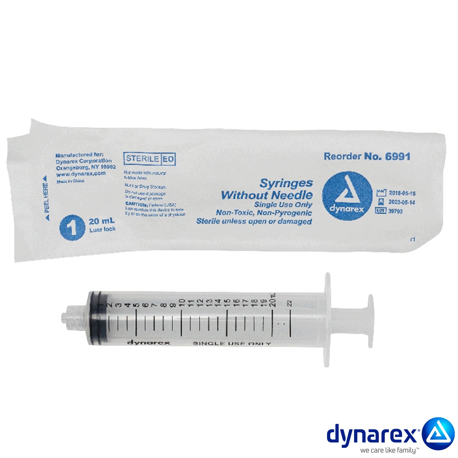 Check out this smooth gliding, precise syringe without needle from Dynamed
