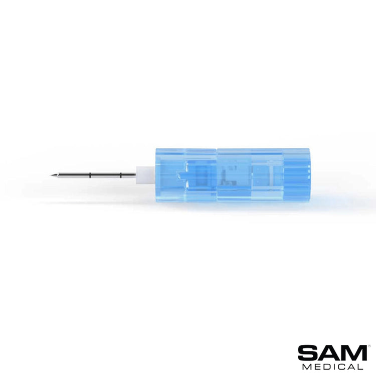 SAM IO 25 mm Needle Blue - 5/bx 