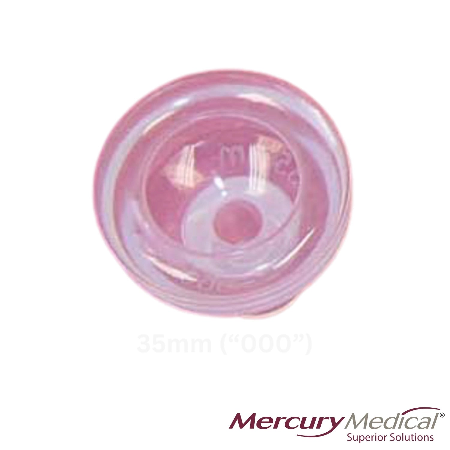 Round Silicone Ultra Preemie Face Mask, Size 000, 10/Box 