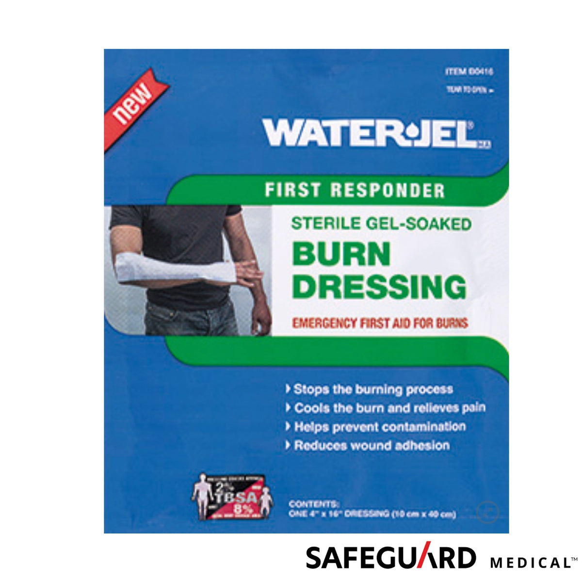 WaterJel 4" x 16" Burn Dressing