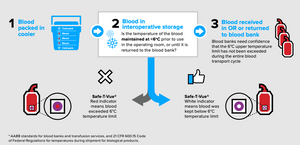 Safe T Vue 6 usage diagram.