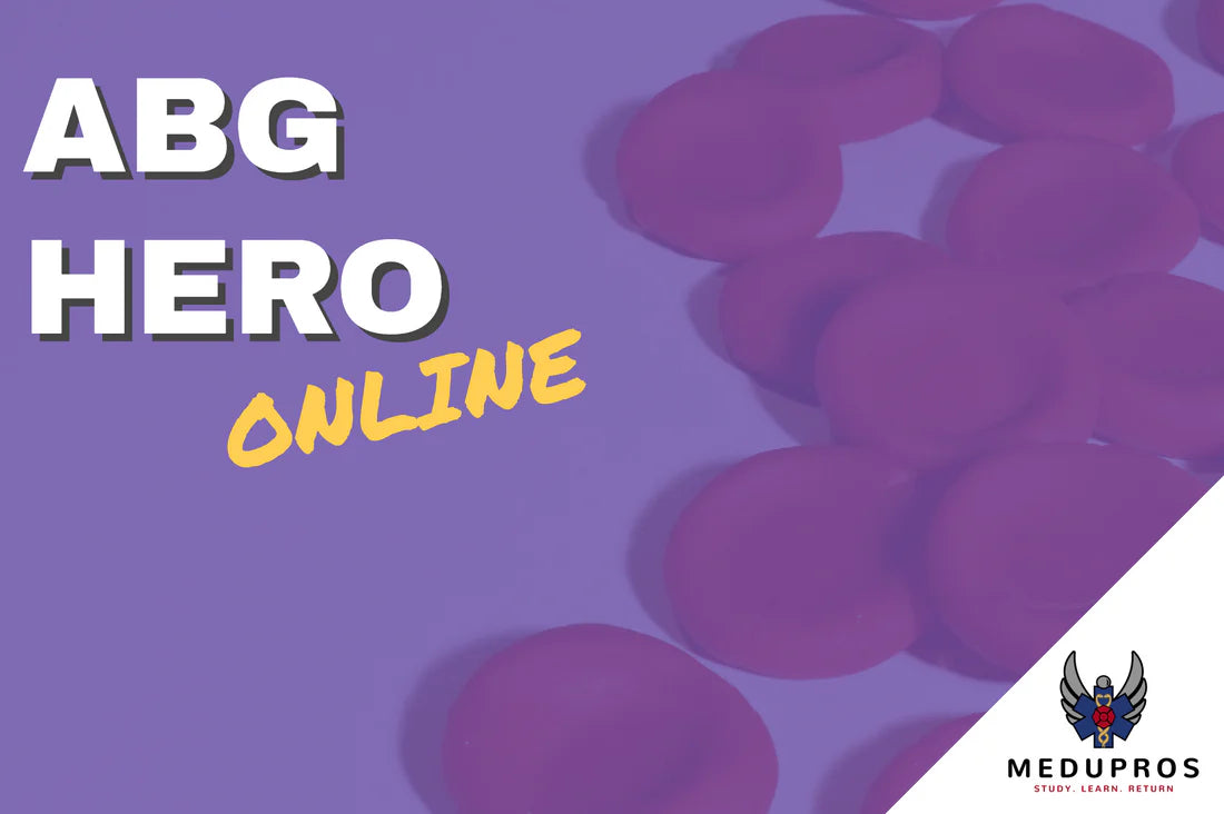 ABG hero is an online course for paramedic and nurses with CAPCE and ASTNA Credit to master ABG interpretation and related treatment decisions.