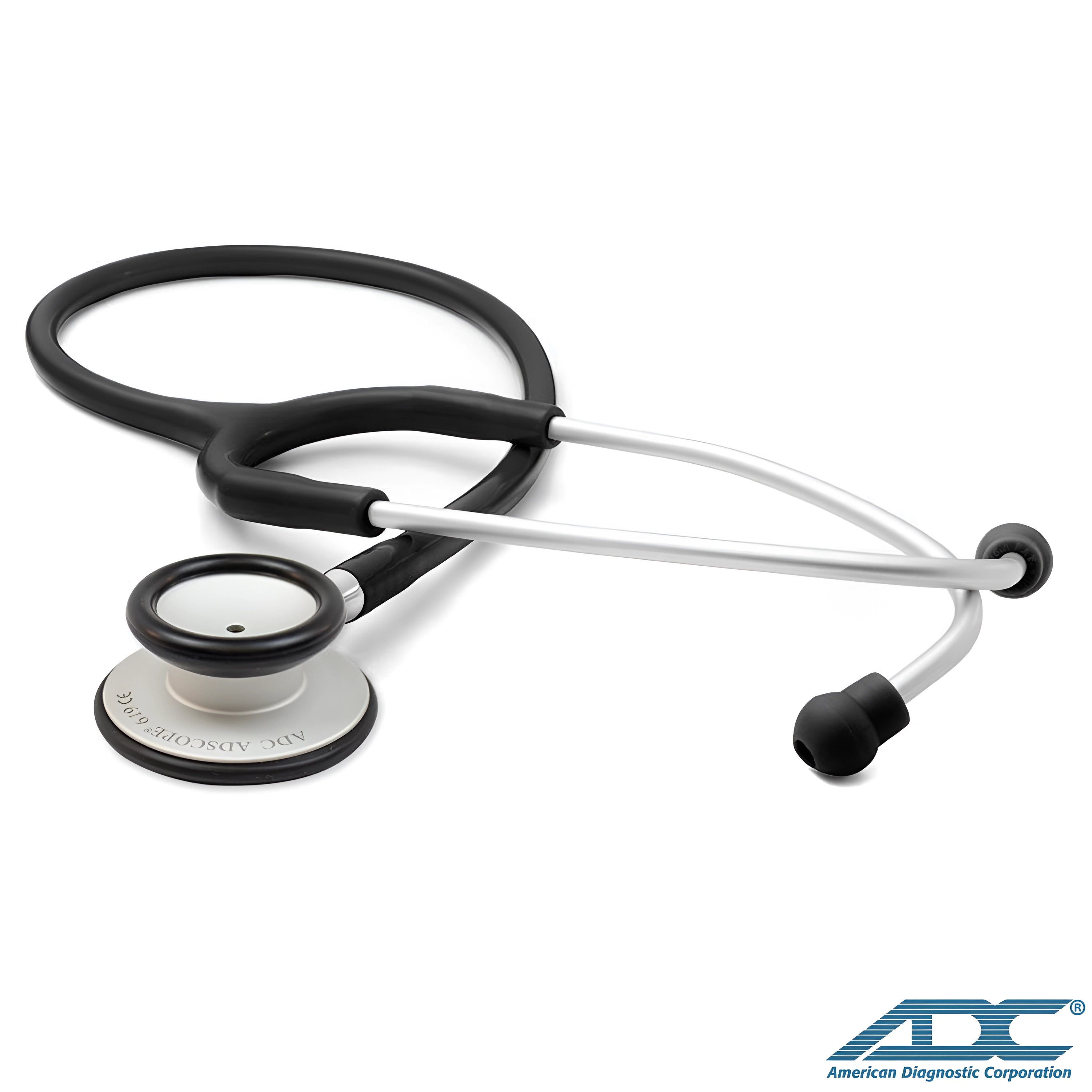 ADC Adscope 619 Ultralight Stethoscope. Great for entry into the field of medicine. PN: 619BK
