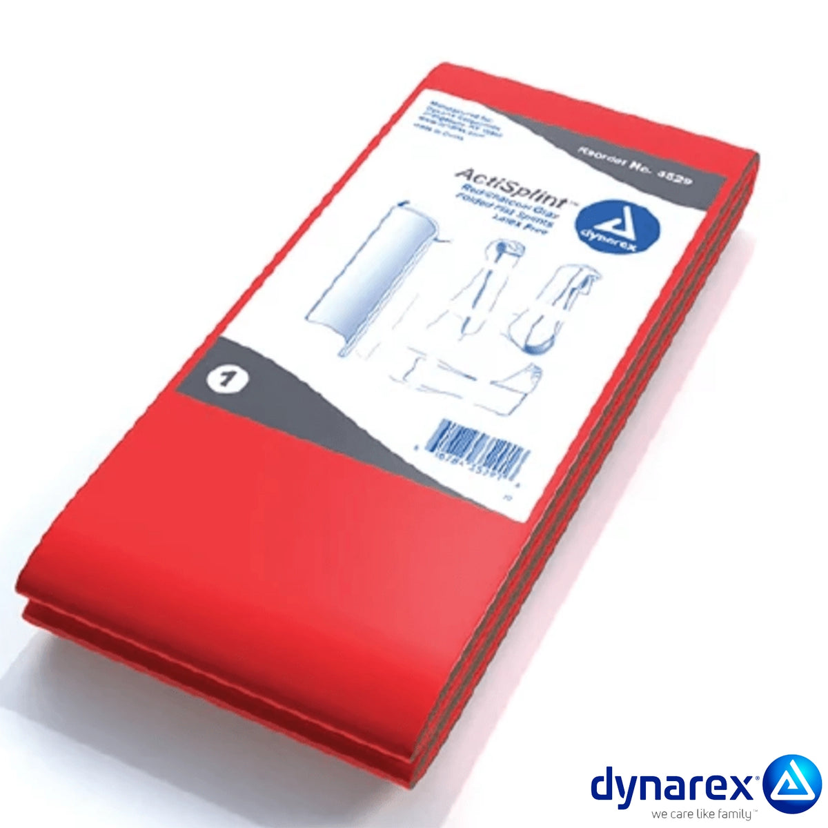 ActiSplint General Purpose Splint, Flat, Orange