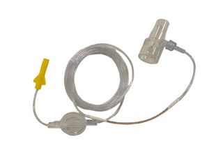 Airlife ETCO2 ETT Adapter with nafion tubing for use in high humidity environments or situations with prolonged patient monitoring. PN: 4MSF5-L-6-25