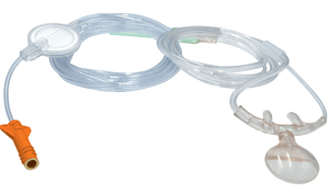 Split nasal capnograpny offers oxygen delivery in one nostril and co2 monitoring in the opposite nostril.