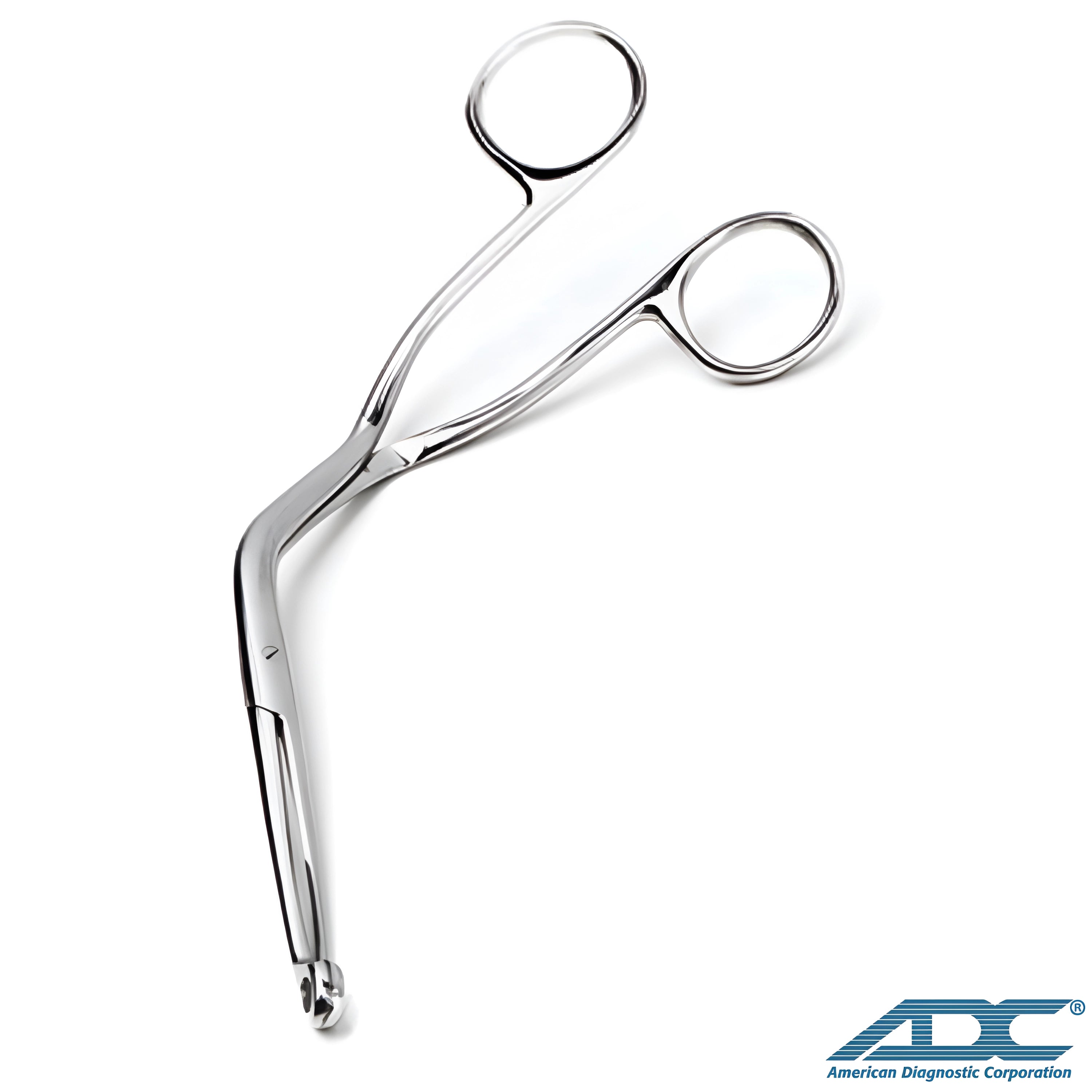 Retrieve foreign bodies stuck in a patient's airway with these stainless steal magic forceps.
