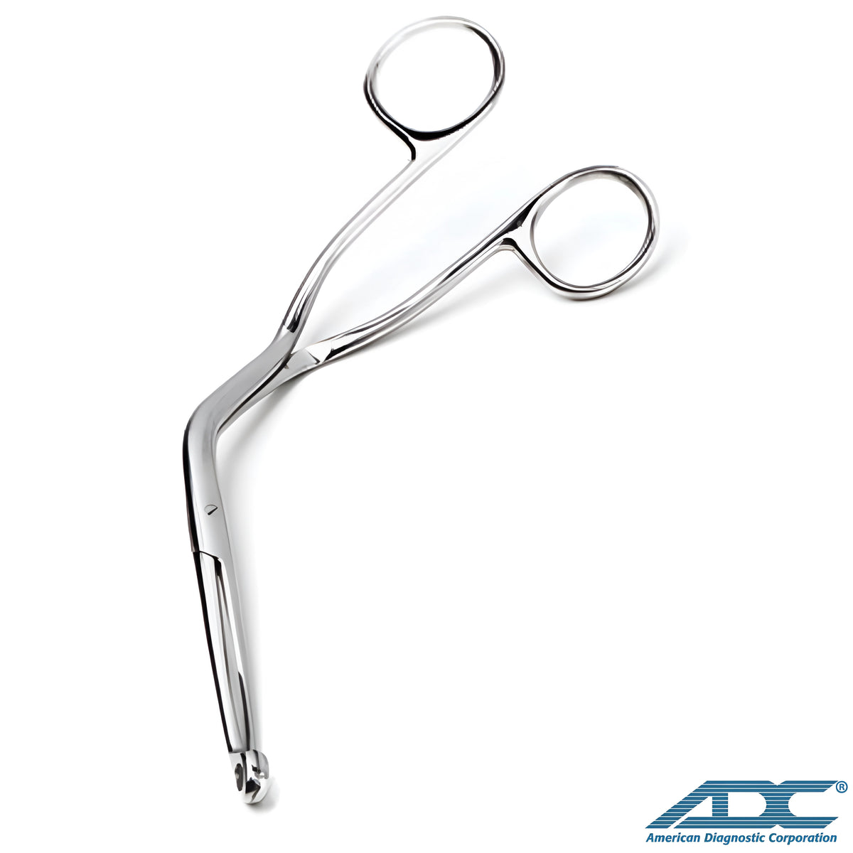 Retrieve foreign bodies stuck in a patient's airway with these stainless steal magic forceps.