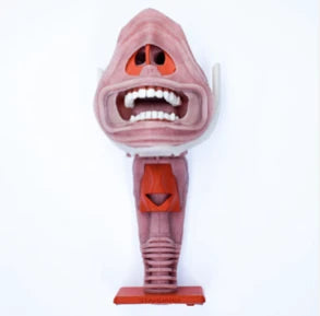 V2 Airway Trainer angioedema insert P0083 for the Decent Simulators C0010 difficult airway scenario rotation