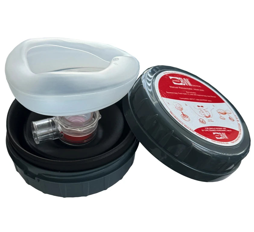 Tactical Pocket BVM - Black Compact Resuscitator