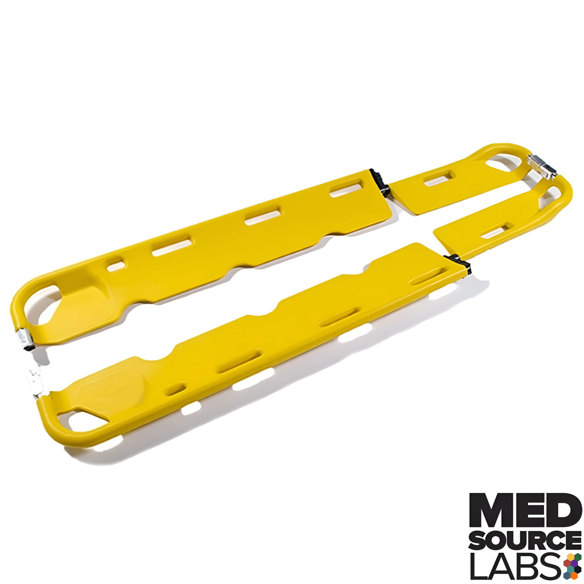 break away style scoop stretcher or spine board. 