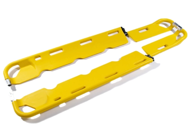 break away style scoop stretcher or spine board. 