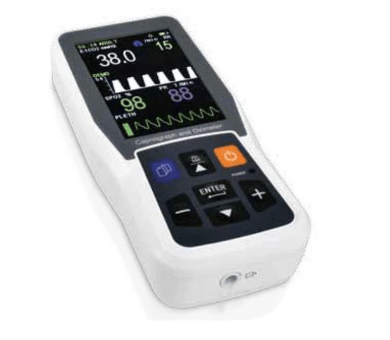 CMI Handheld Capnograph and Oximeter 