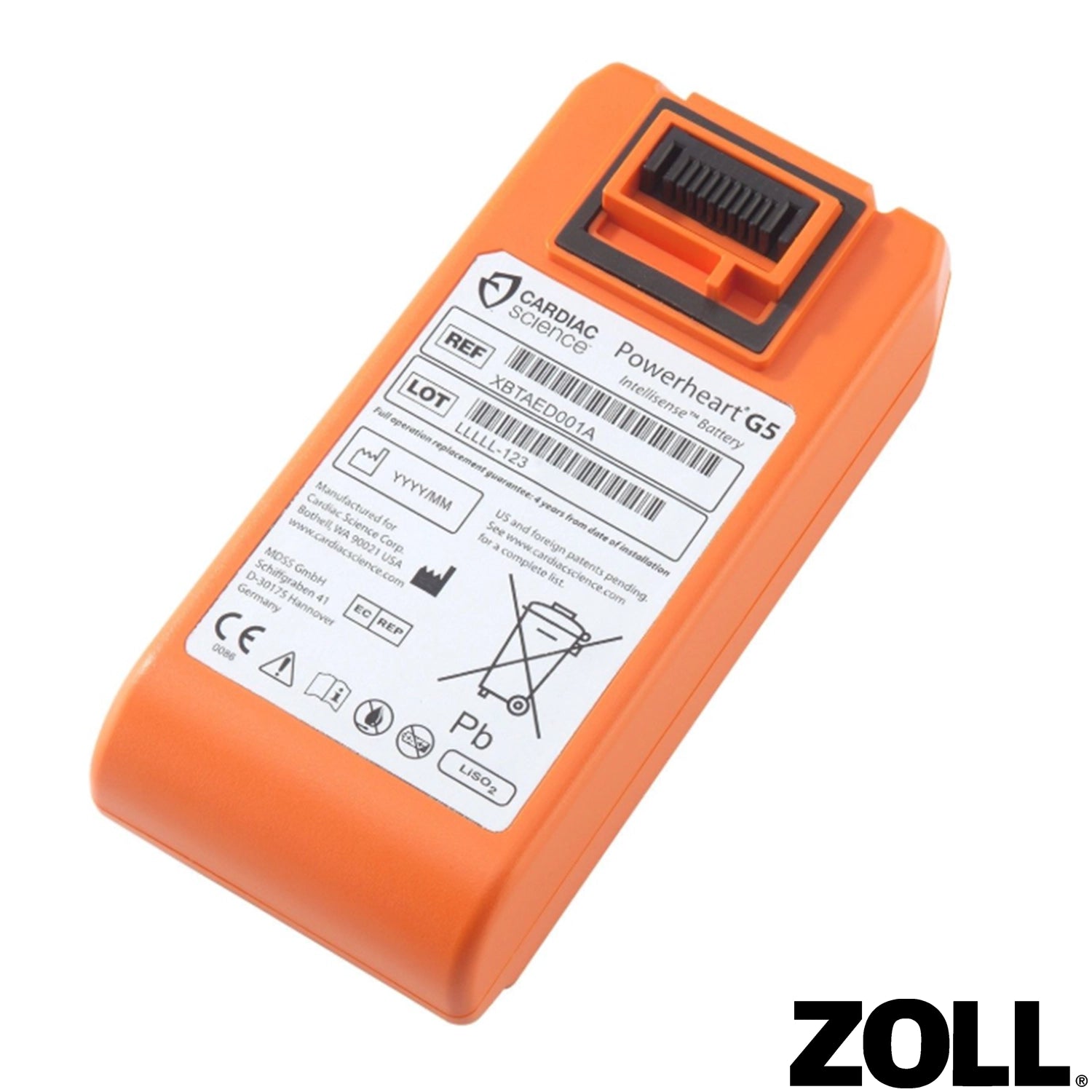 Powerheart G5 AED Intellisense Replacement Battery