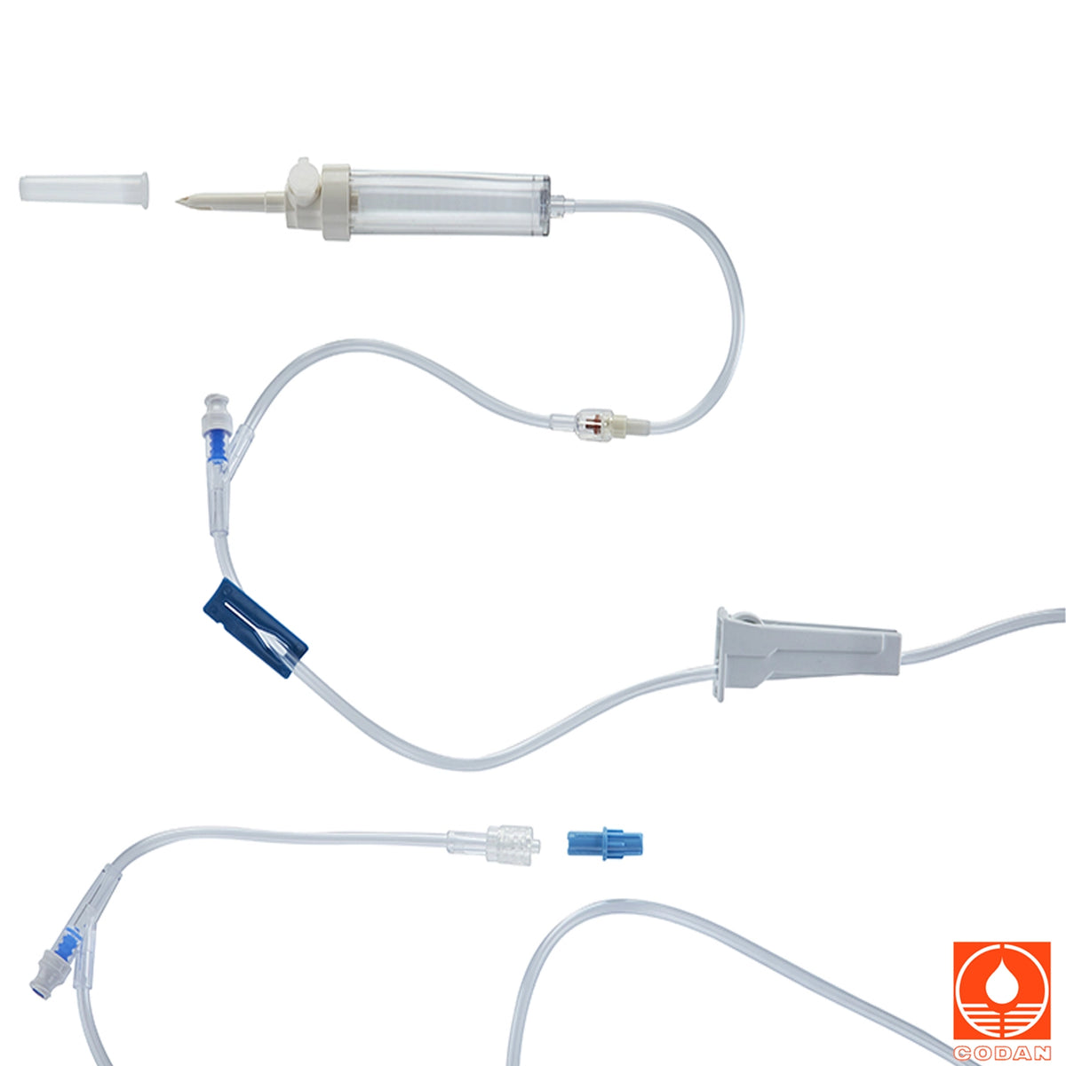 Codan C416-W 10gtt IV Administration Set 