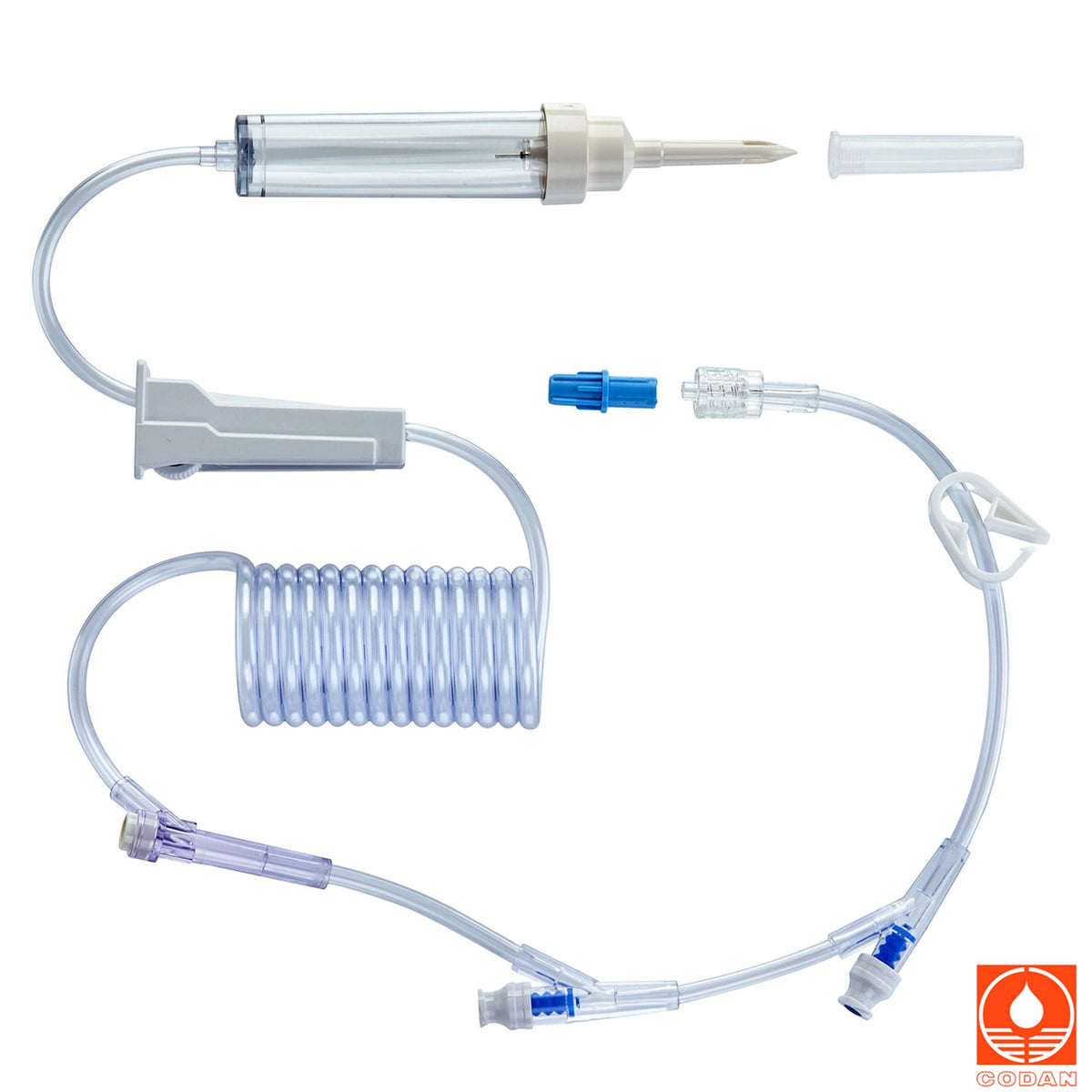 Codan Cobra Coil 60gtt IV Administration Set, 25-bx