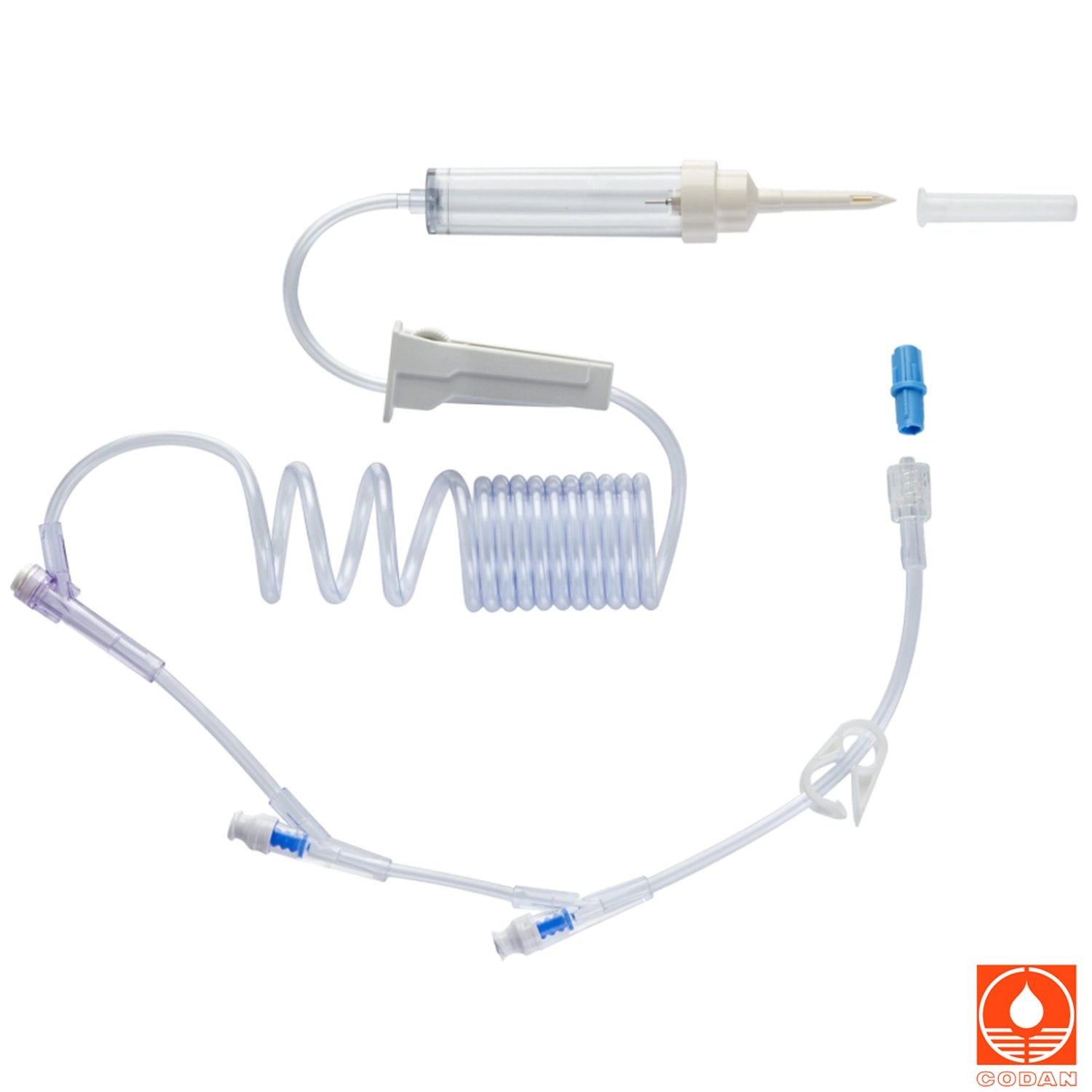 Cobra Coil Is a tactical 10 drop administration set with non-vented spike, Y-injection site and 2 needless med ports. Priced at $5.16 ea PN: B472-EM, NSN: 6515-01-561-6204