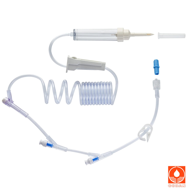 Cobra Coil Is a tactical 10 drop administration set with non-vented spike, Y-injection site and 2 needless med ports. Priced at $5.16 ea PN: B472-EM, NSN: 6515-01-561-6204