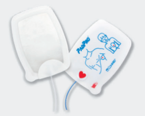 Conmed Adult/Child Multi-Function Electrodes can be used for monioring, pacing, defibrillation, and cardiversion. Compatible with Zoll and Physio Control products.