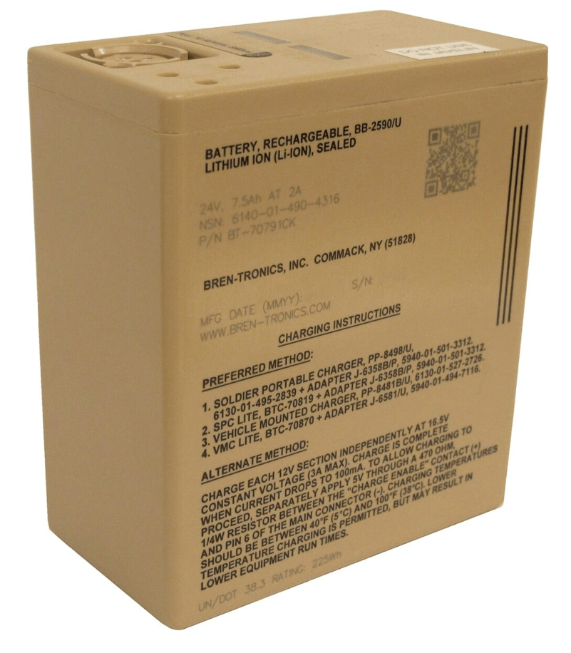 Delta APRU Replacement Battery. Built to Mil-Spec. PN: BB2590