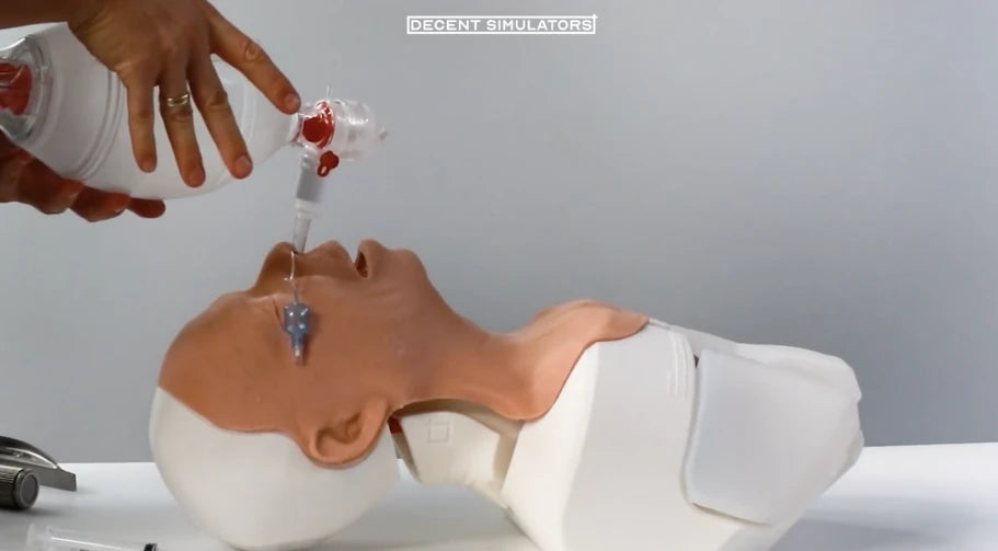 Nasal Intubation Decent Simulator Difficult Airway Trainer