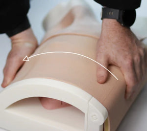 Replacement chest skin for the Decent Simulator Chest Trauma, thoracotomy, needle decompression trainer.P0088  PN: C0011