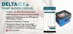 Delta Ice 2L with Blood Comm wireless blood tracking and accountability. PN: PRO-002