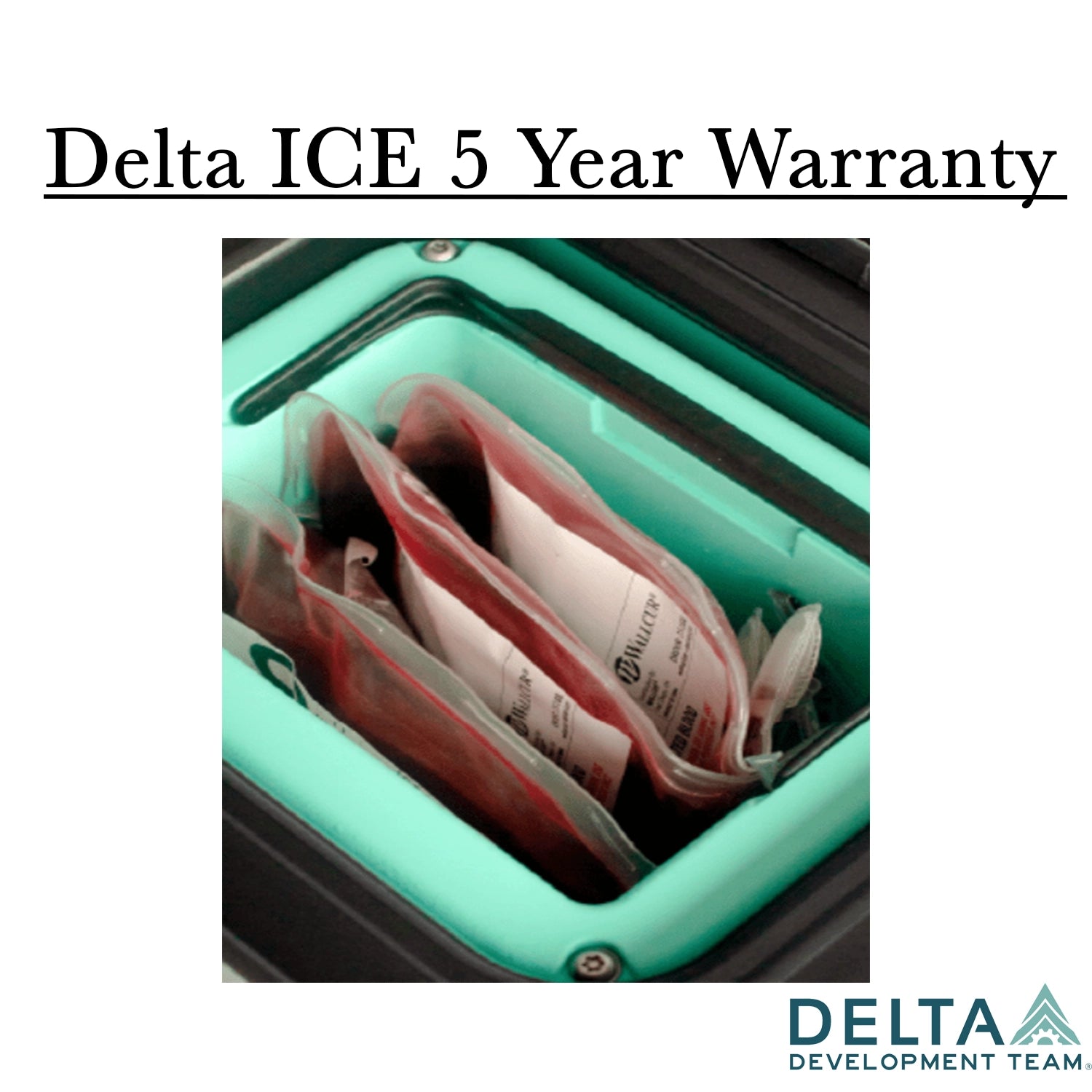 Units of Blood Loaded into a Delta Ice 2L.