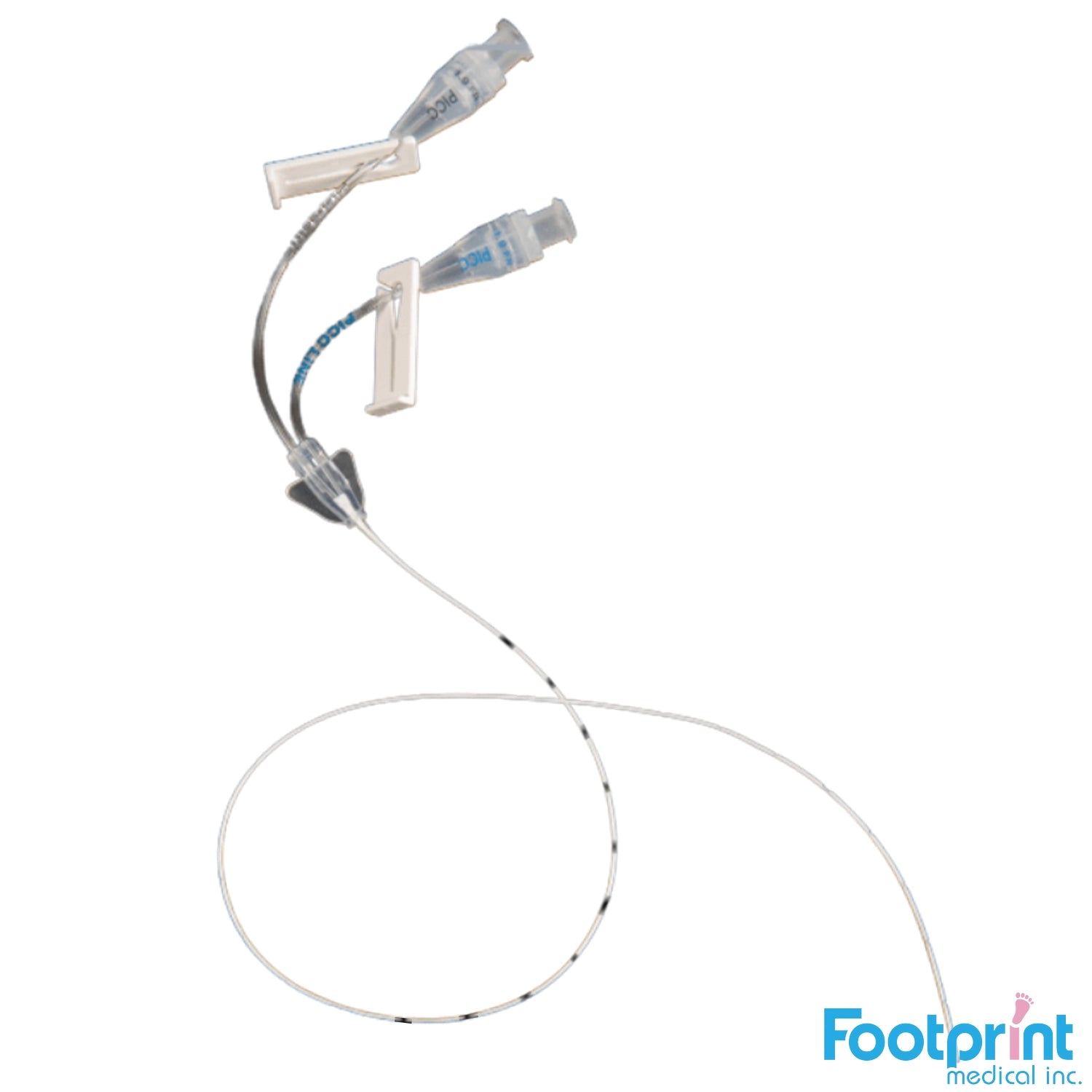 1.9 Fr Dual Lumen Polyurethane PICC Catheter Only
