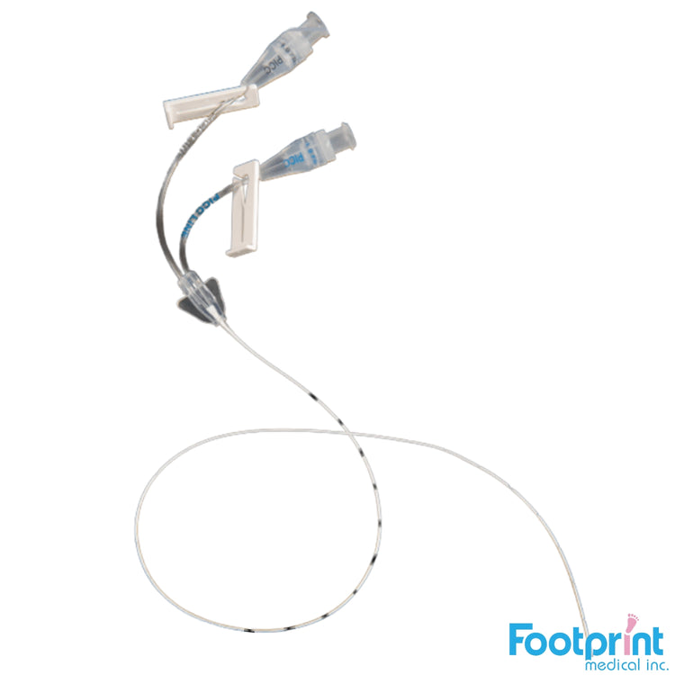 1.9 Fr Dual Lumen Polyurethane PICC Catheter Only 