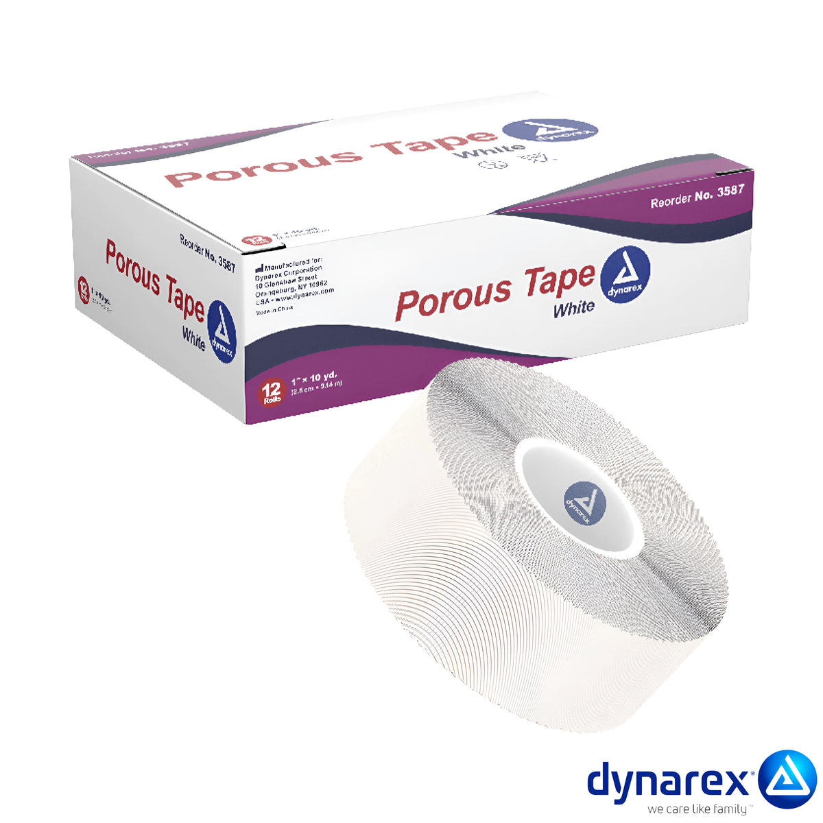 Box of great 1 inch porous tape for emergency medical services.